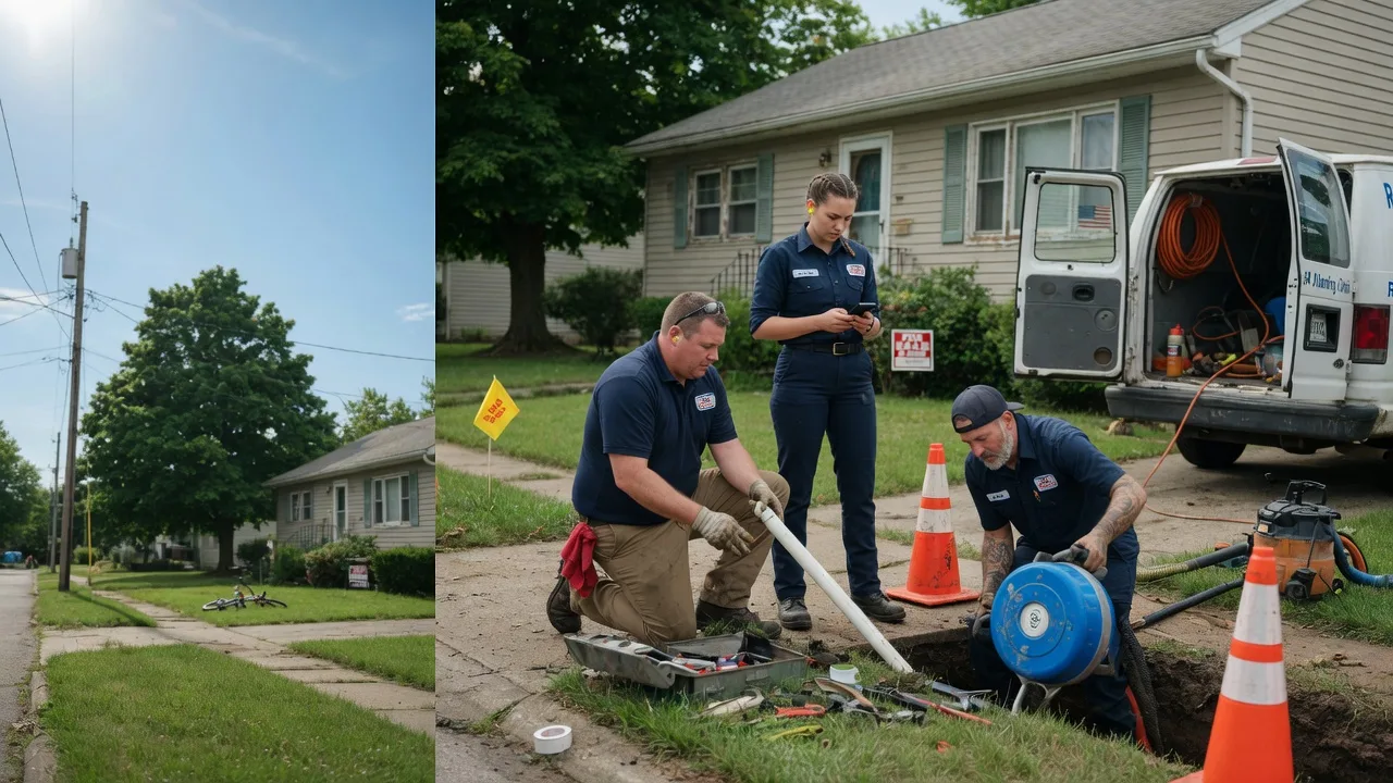 Sewer Line Repair in Adamsburg, PA near me